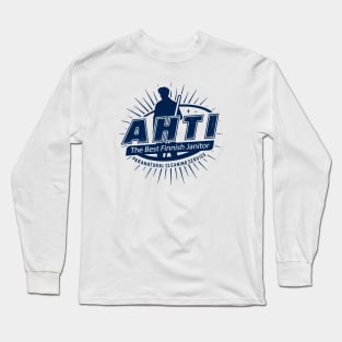 Best Finnish Janitor Crest Long Sleeve T-Shirt